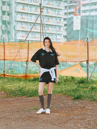 PIERRE CARDIN GOLF ×WDS LOGO SKIRT