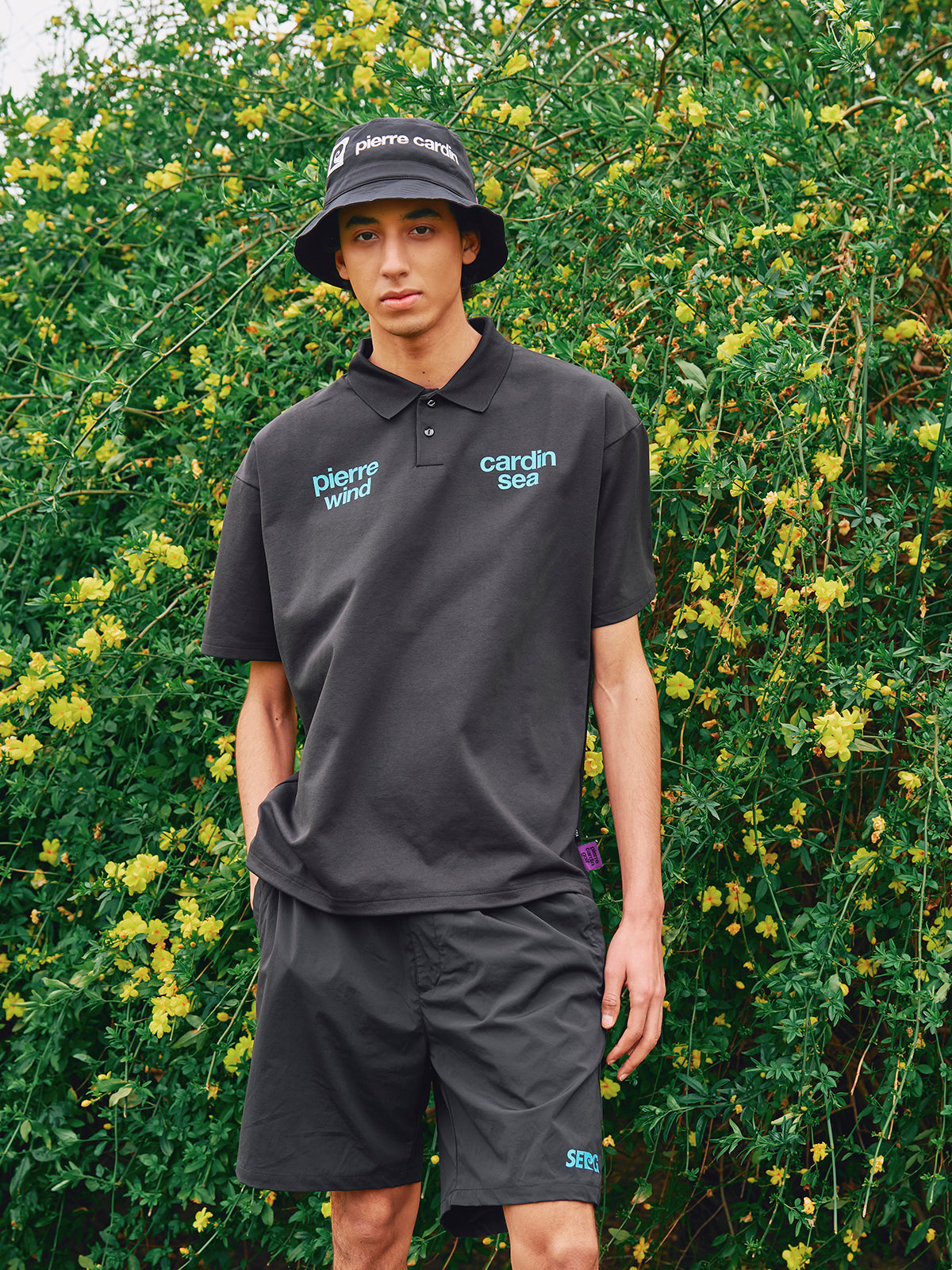 PIERRE CARDIN GOLF ×WDS LOGO SHORT SLEEVE POLO – WIND AND SEA