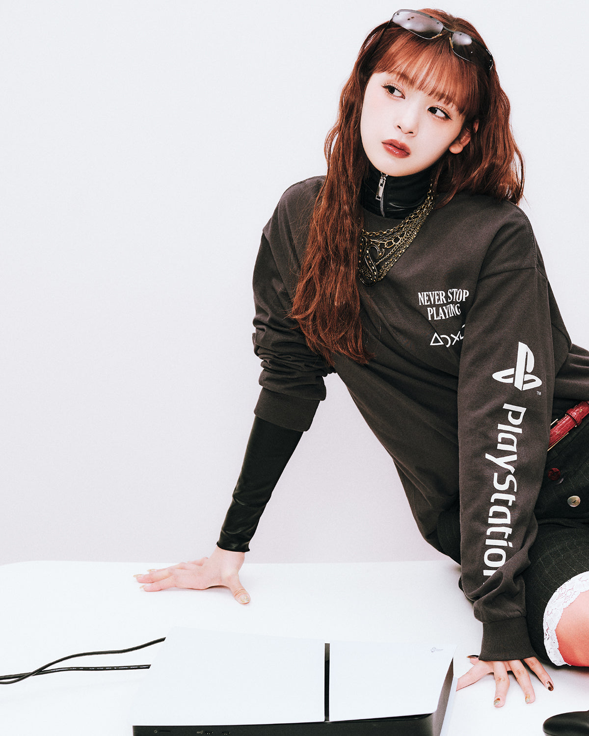 PLAYSTATION x WDS L/S TEE wind and sea 【公式通販】