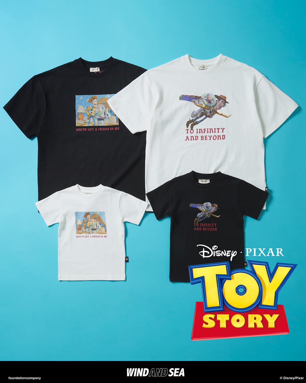 TOY STORY x WDS VINTAGE TEE (INFINTY) – WIND AND SEA