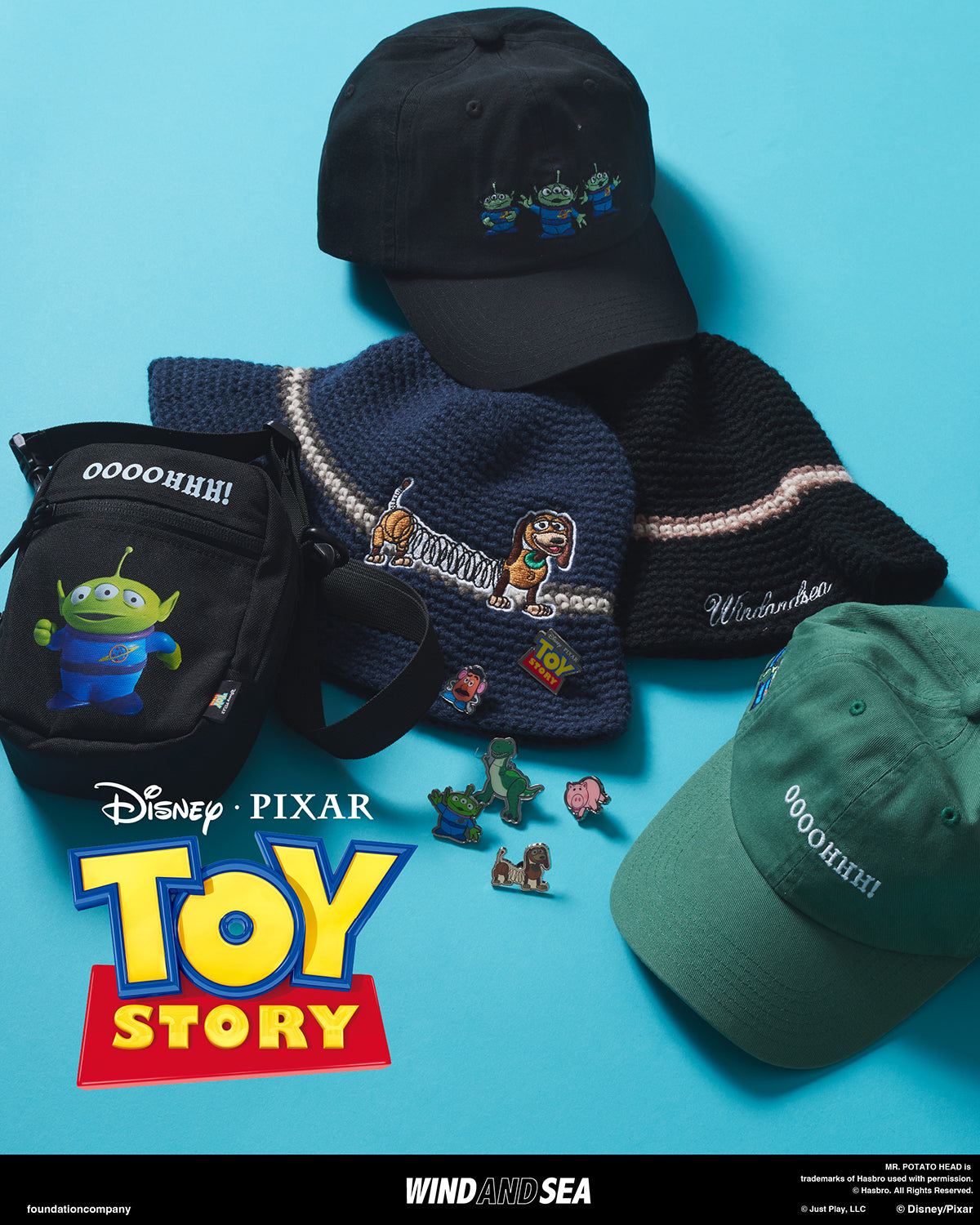 TOY STORY x WDS PINS (REX)