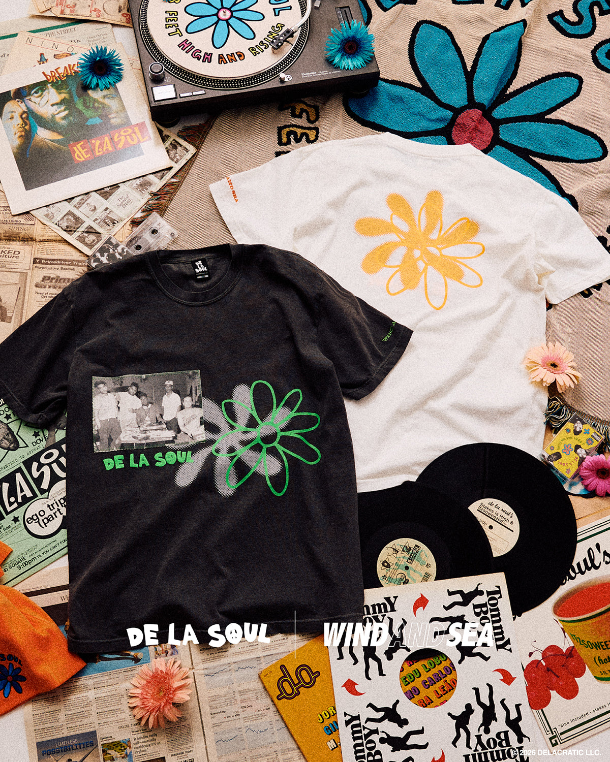 DE LA SOUL x WDS PHOTO TEE D