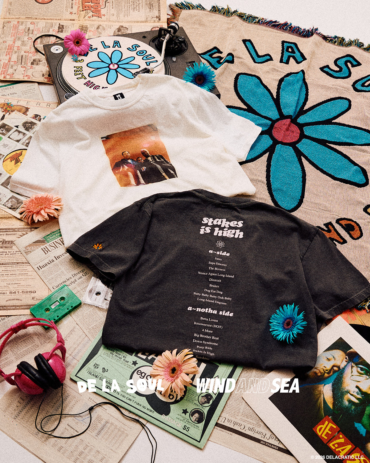 DE LA SOUL x WDS PHOTO TEE B