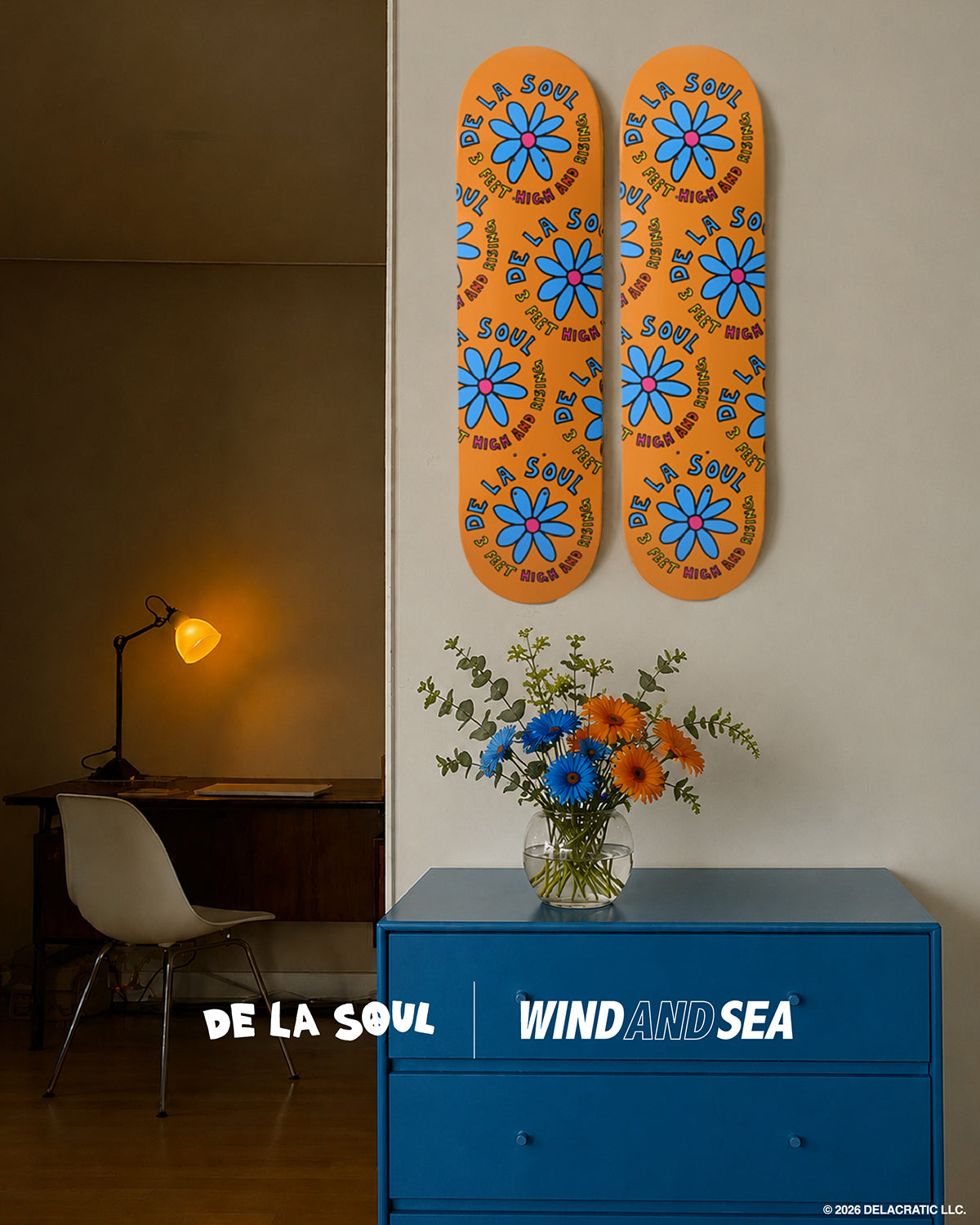 DE LA SOUL x WDS SKATEBOARD