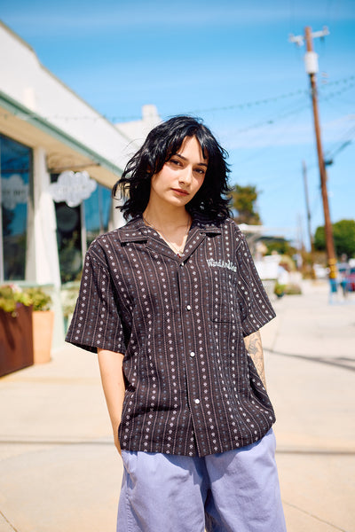 Flower pattern S/S shirt
