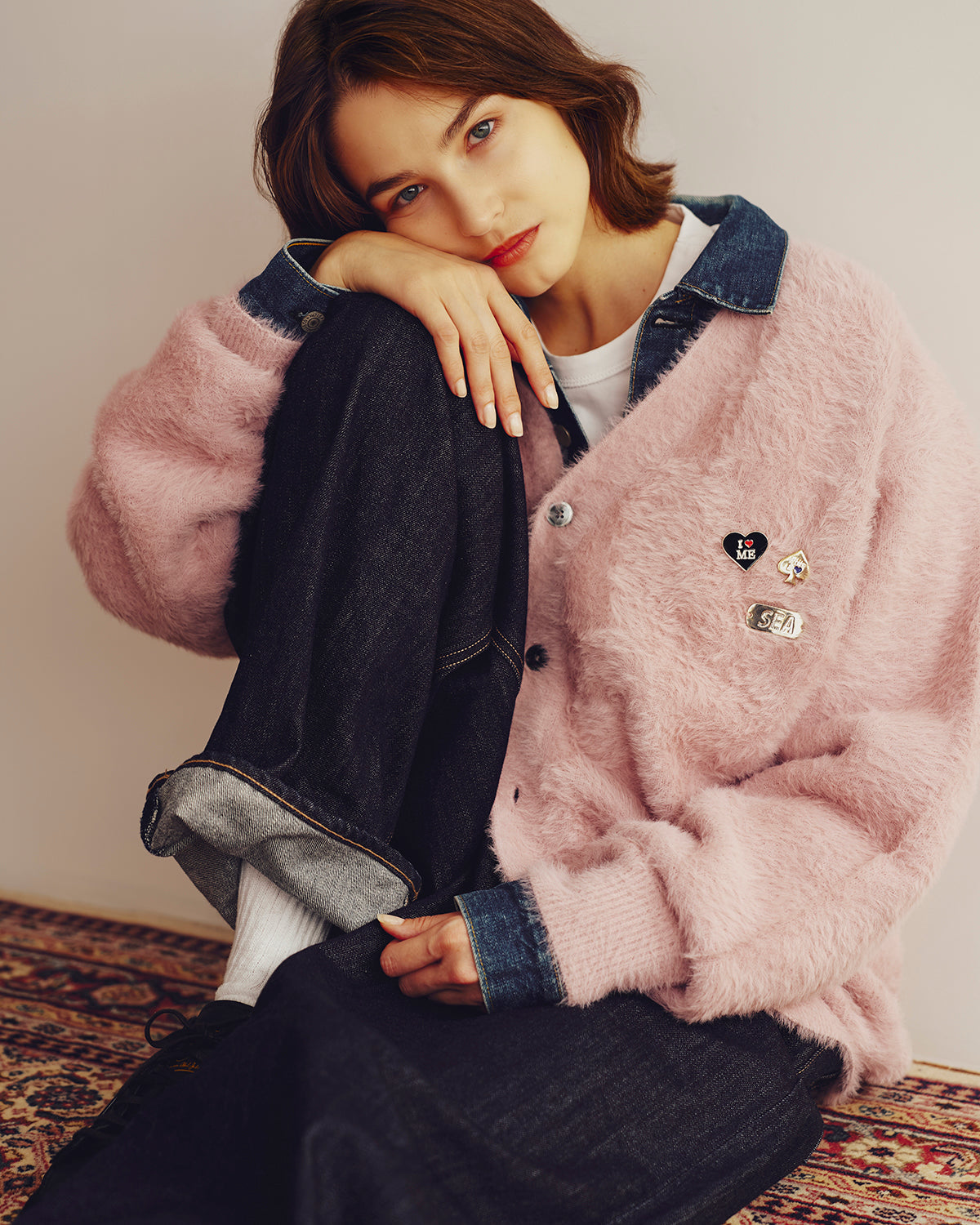 Shaggy Knit Cardigan