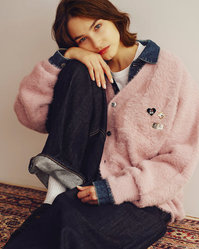 Shaggy Knit Cardigan