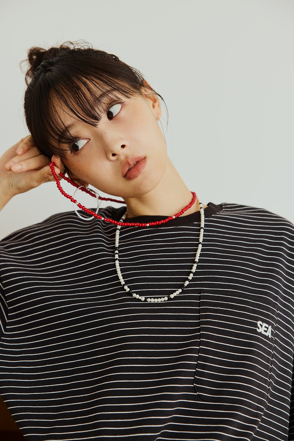 IVX JAPAN  WDS White Hearts Necklace