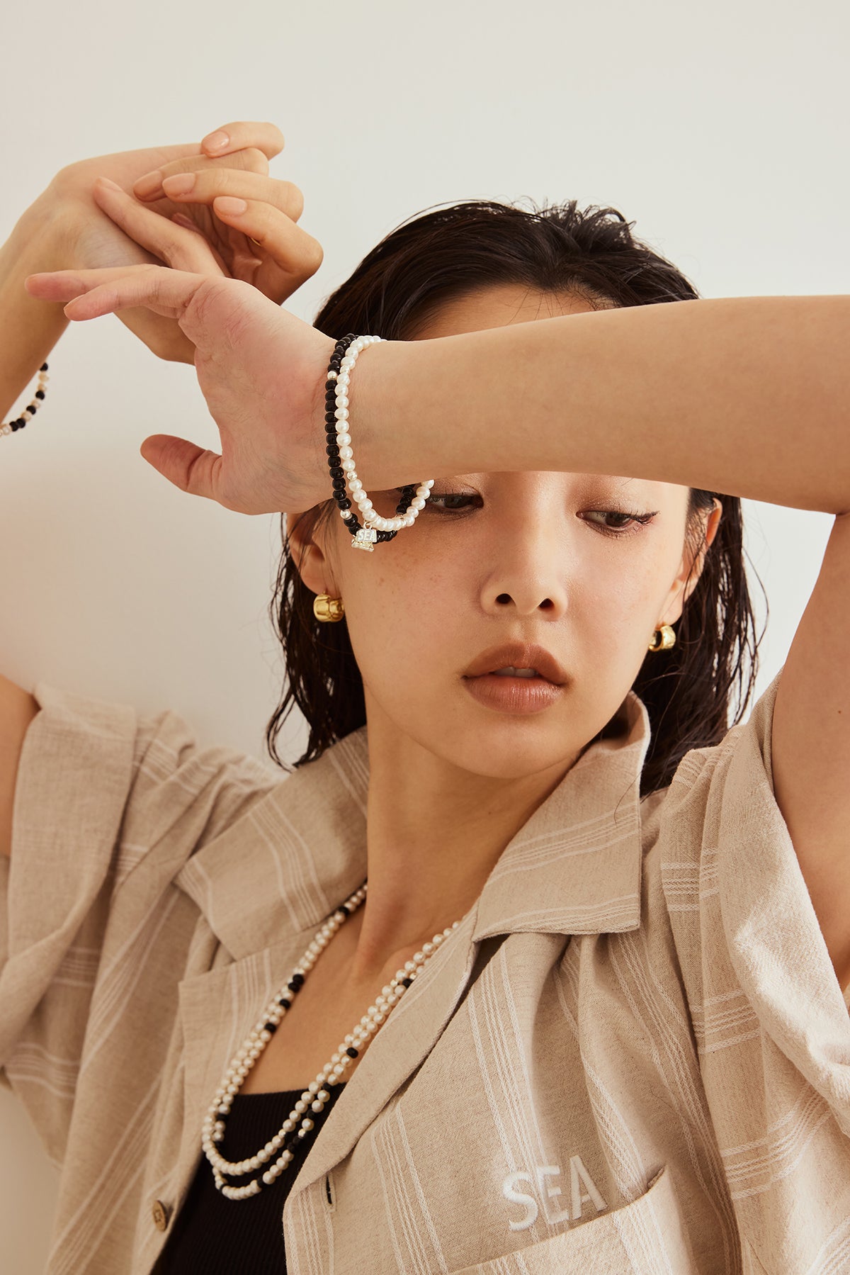 IVX JAPAN  WDS White Hearts Bracelet