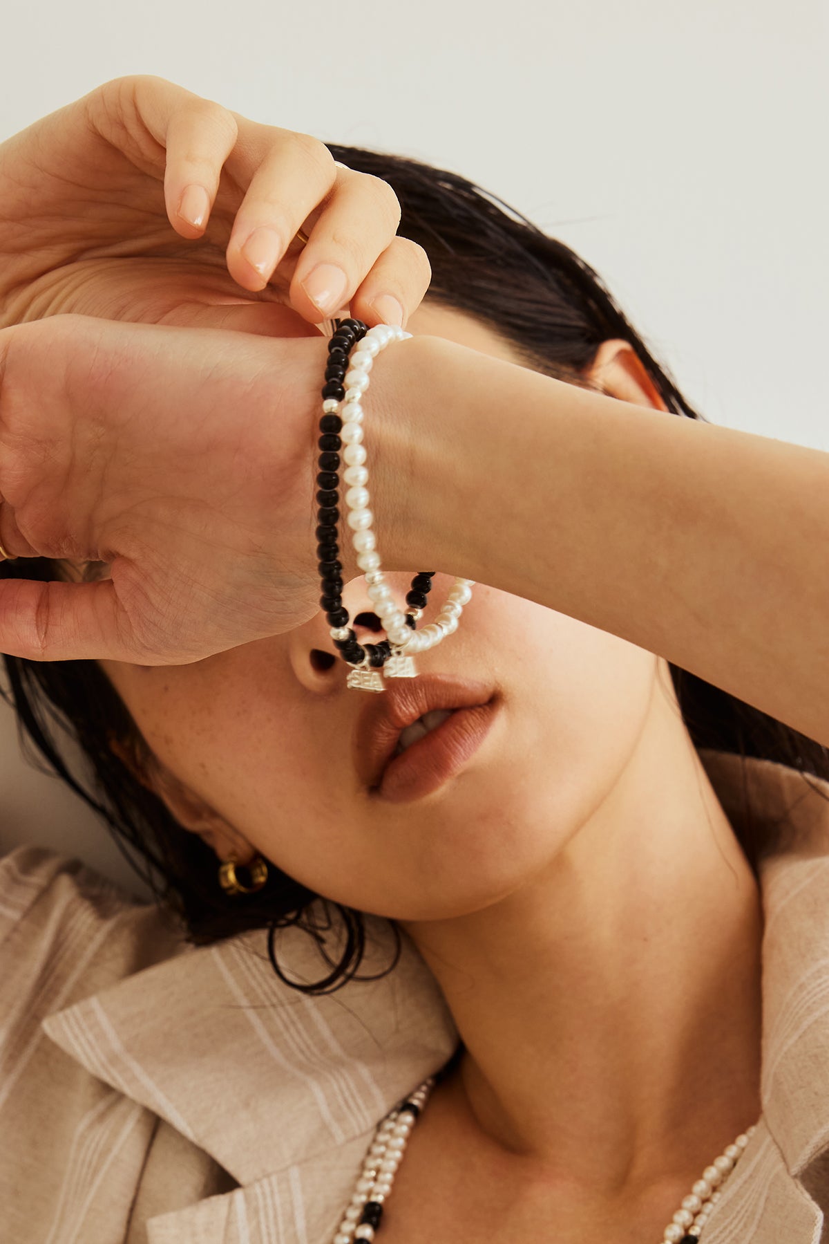 IVX JAPAN  WDS White Hearts Bracelet