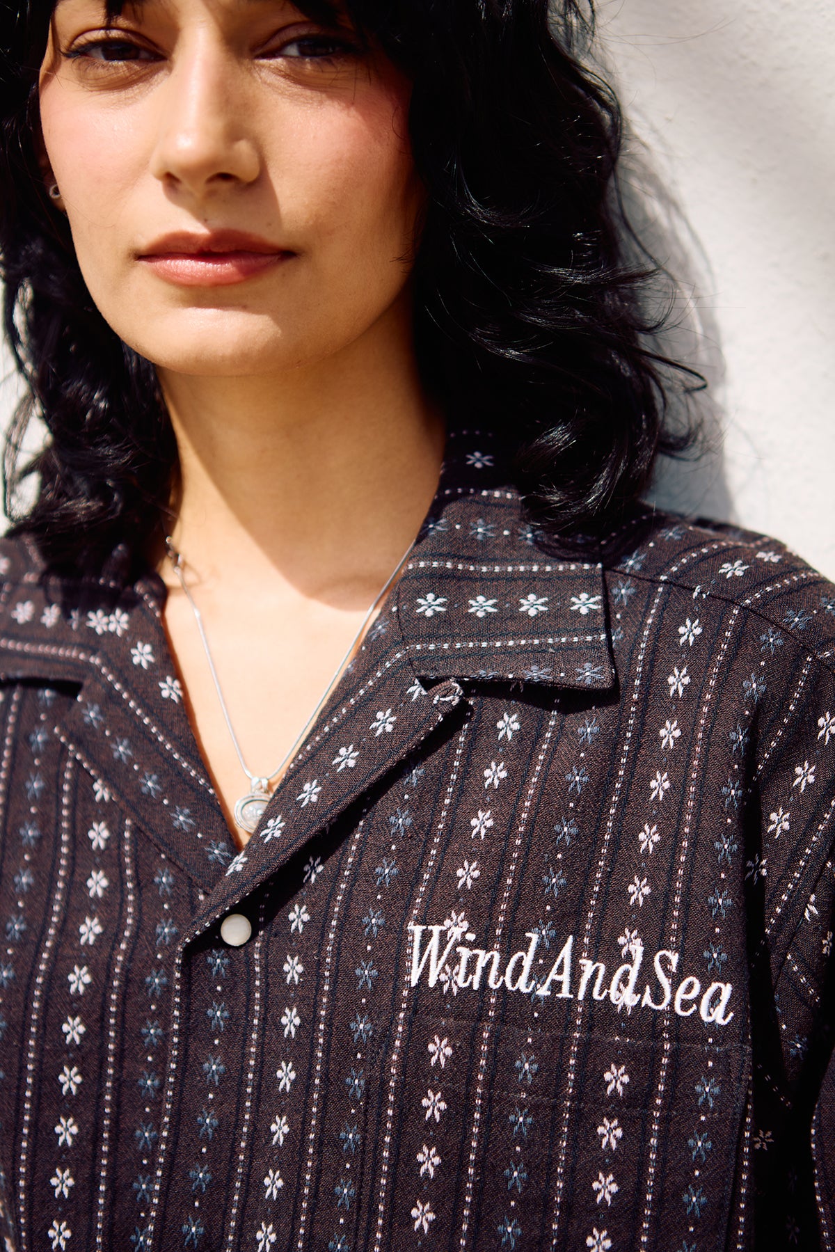 Flower pattern S/S shirt