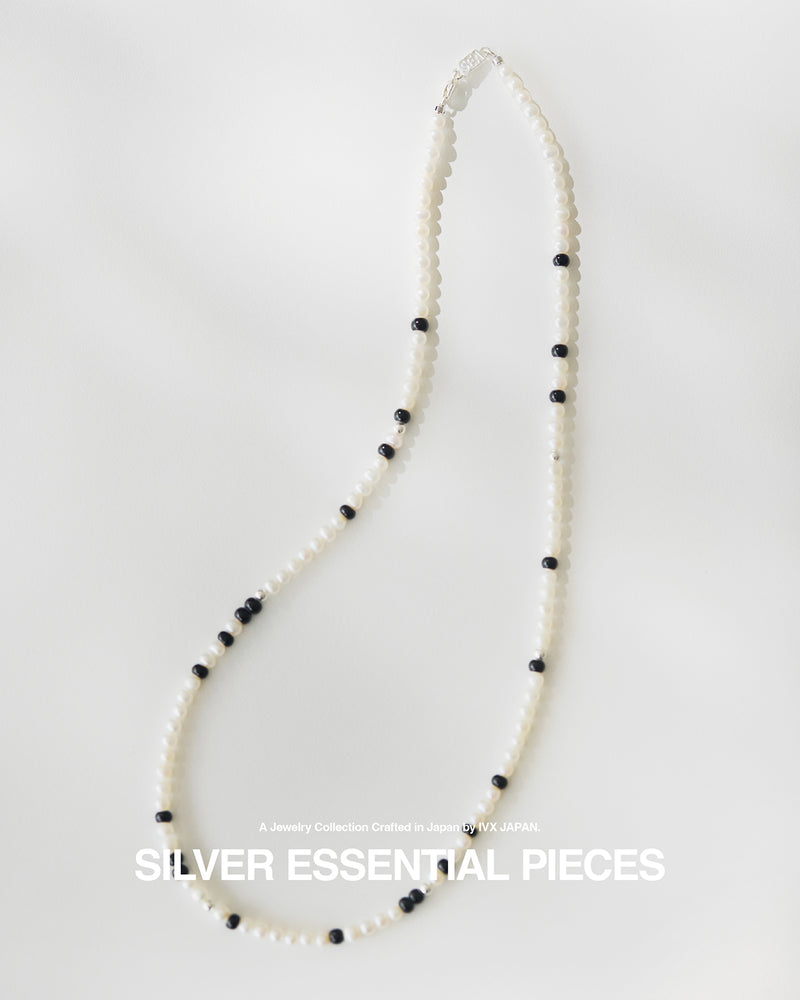 IVX JAPAN WDS Pearl & White Hearts Necklace