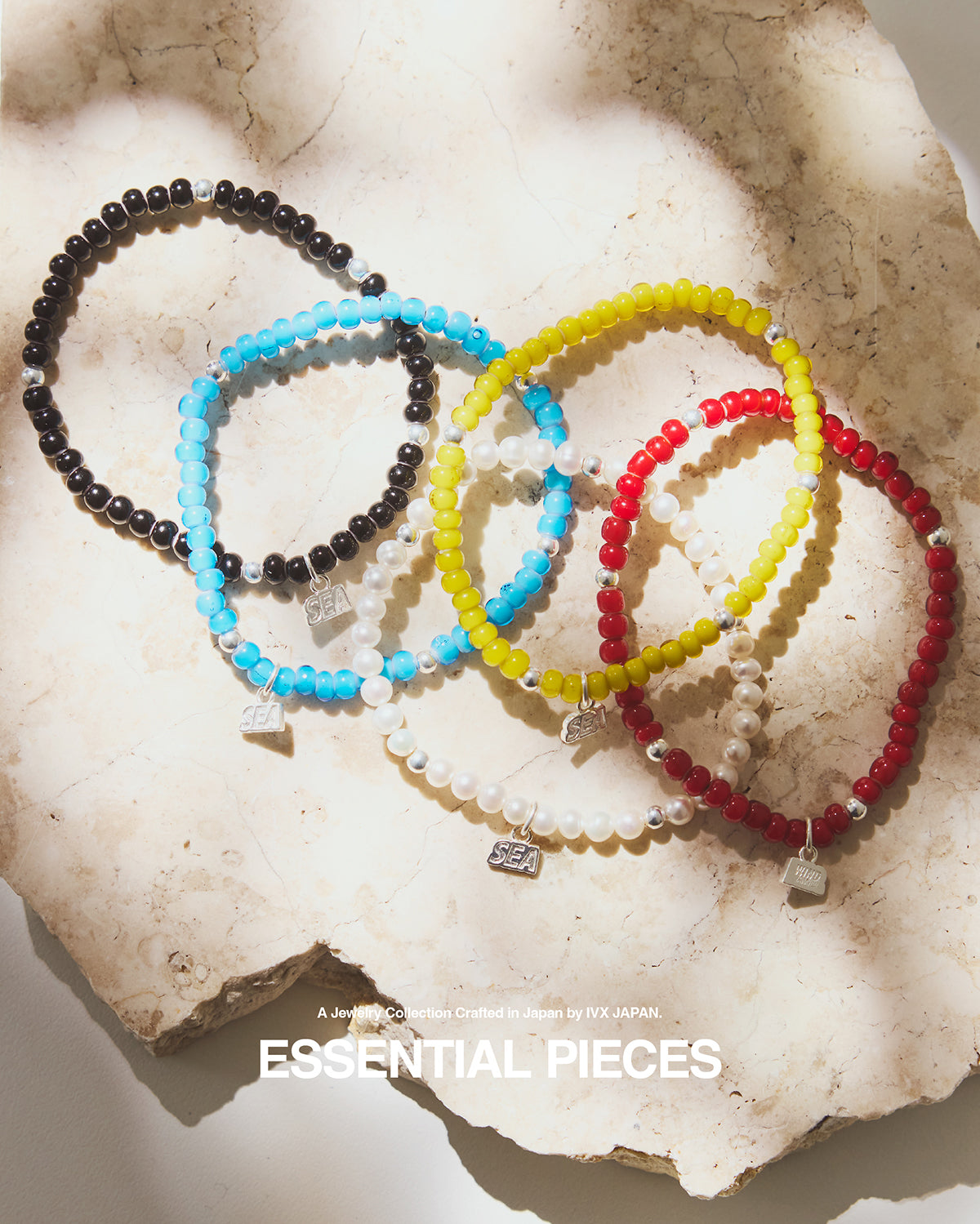 IVX JAPAN  WDS White Hearts Bracelet