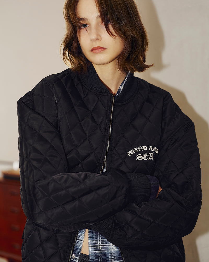 Quilting MA-1 Jacket