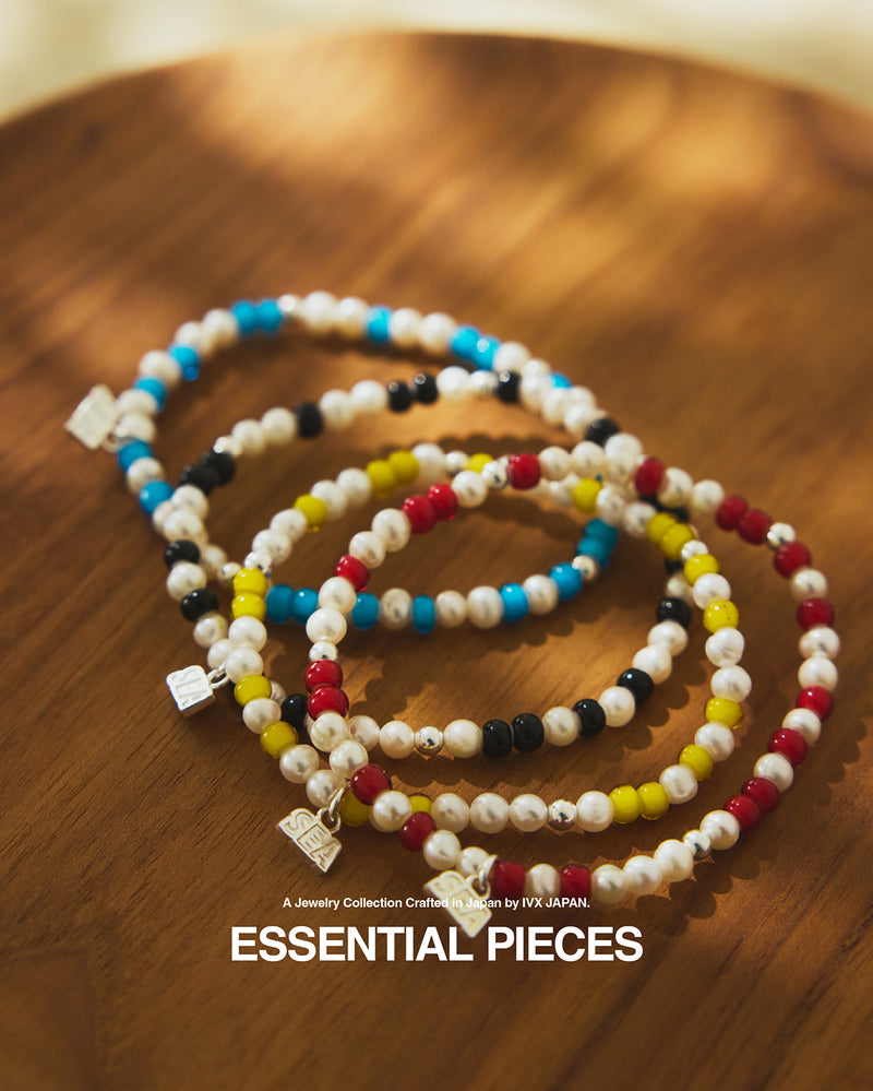 IVX JAPAN WDS Pearl & White Hearts Bracelet