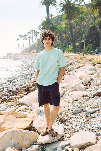 PALM TREE LOGO S/S TEE