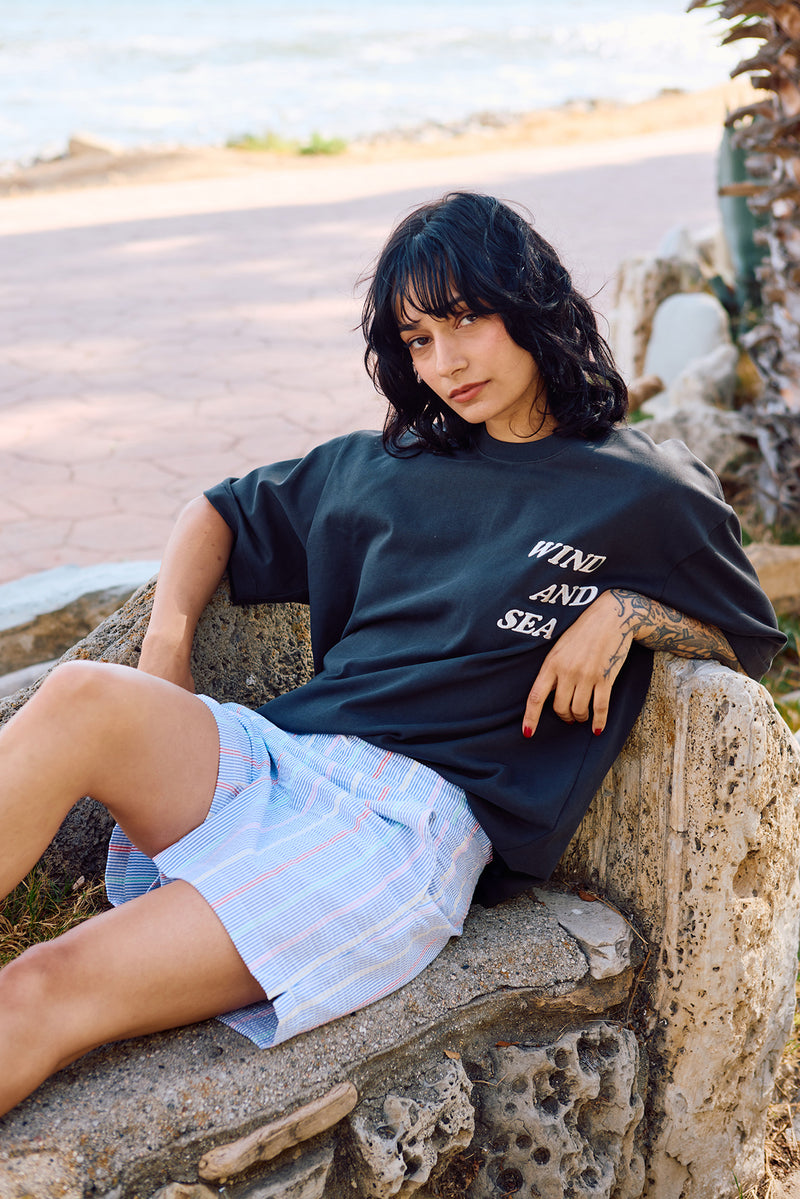 PALM TREE LOGO S/S TEE