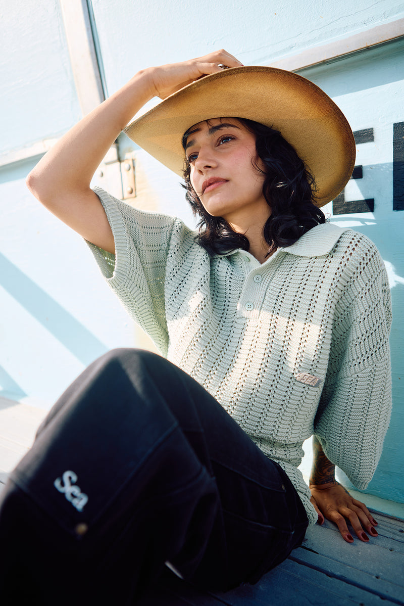 SUMMER KNIT POLO