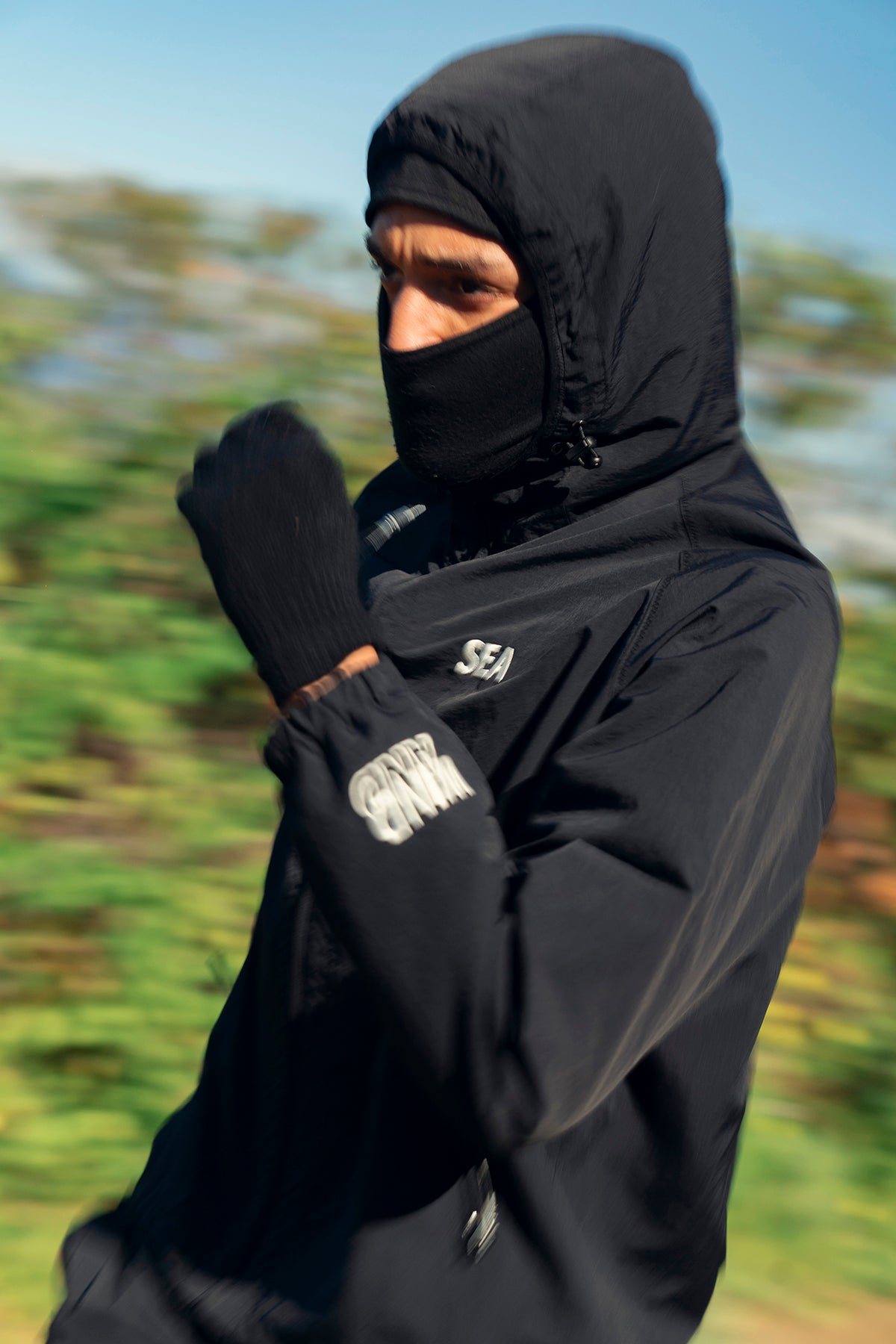 NYLON SHELL HOODIE – WIND AND SEA