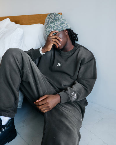 SULFUR DYEING LOGO SWEATPANT