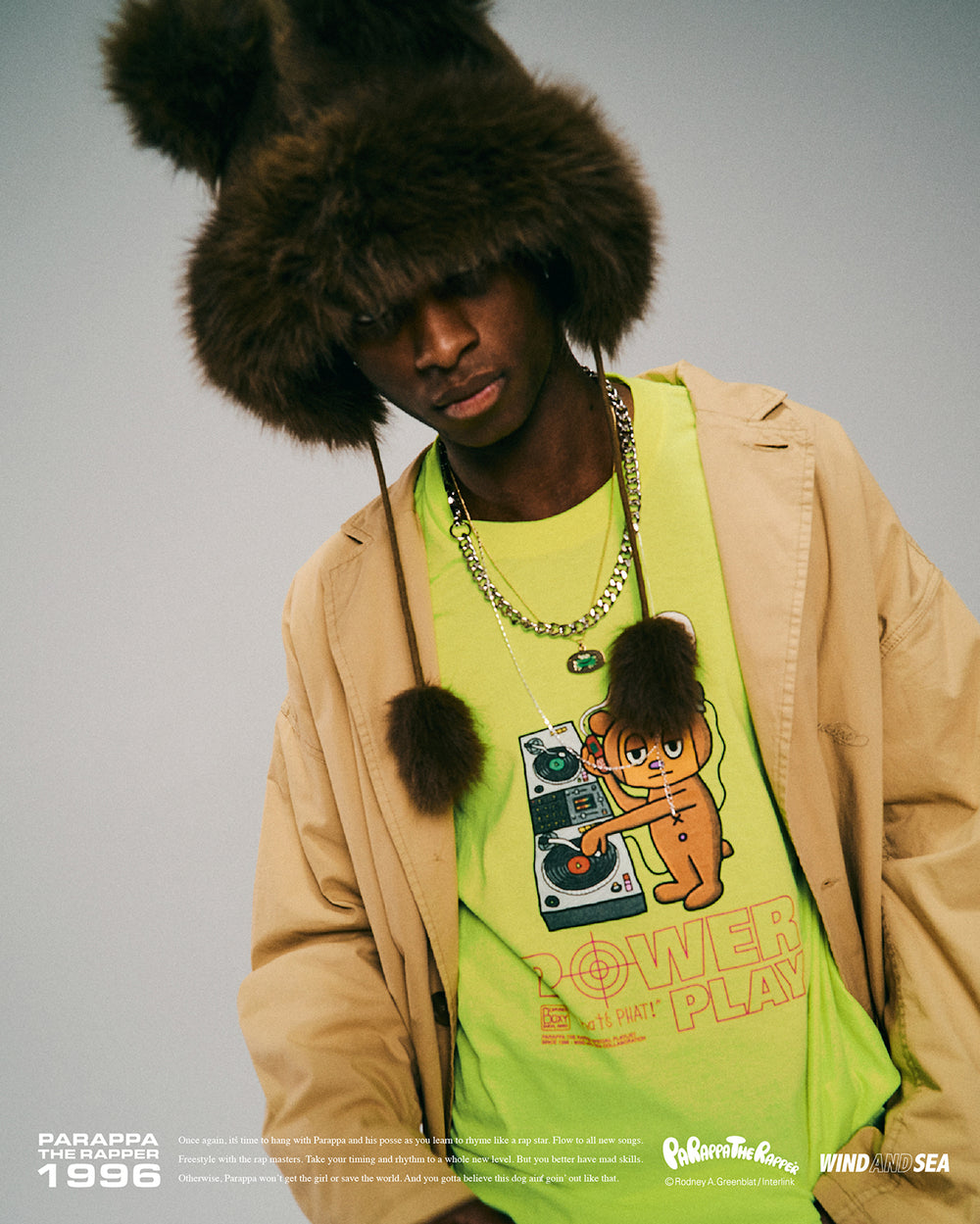 Parappa The Rapper x WIND AND SEA