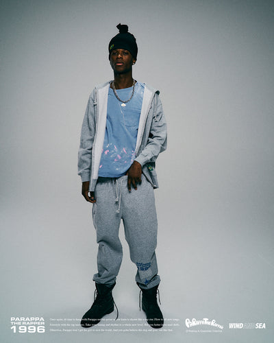 PARAPPA x WDS ZIP-UP SWEAT HOODIE