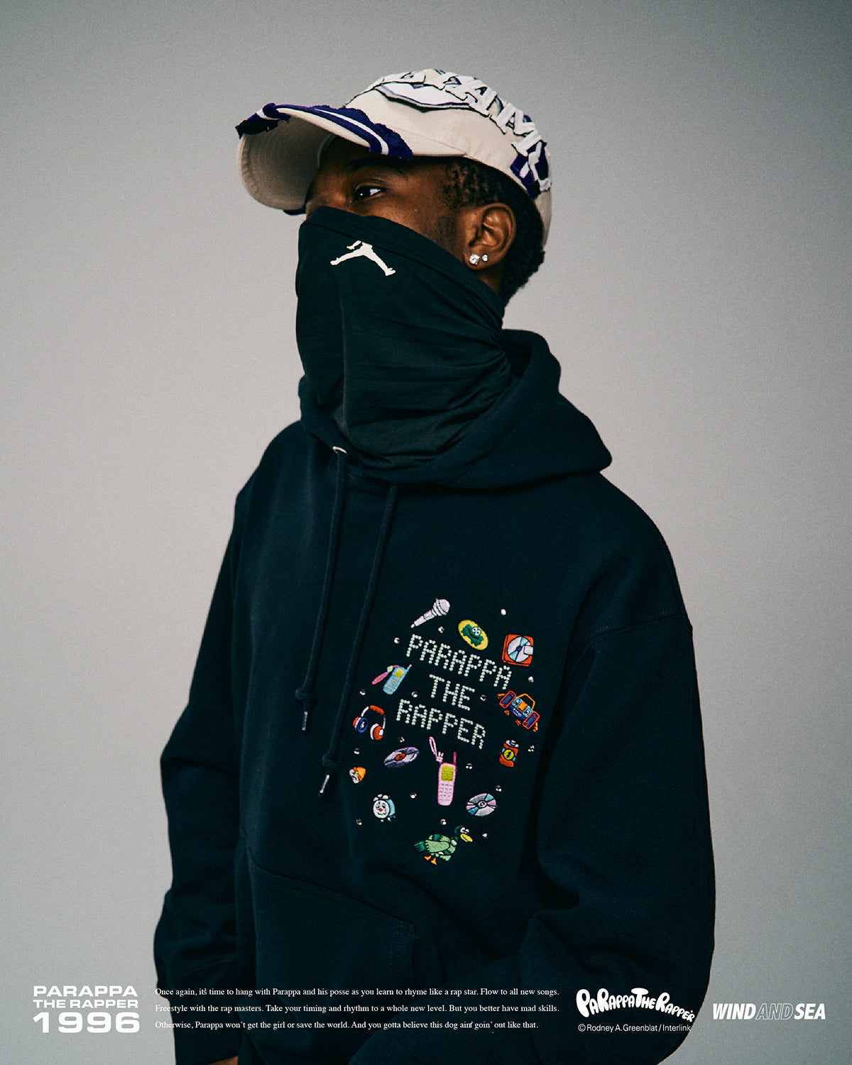 トップス PARAPPA x WDS ZIP-UP SWEAT HOODIE PARAPPA x WDS ZIP-UP SWEAT HOODIE – WIND AND SEA