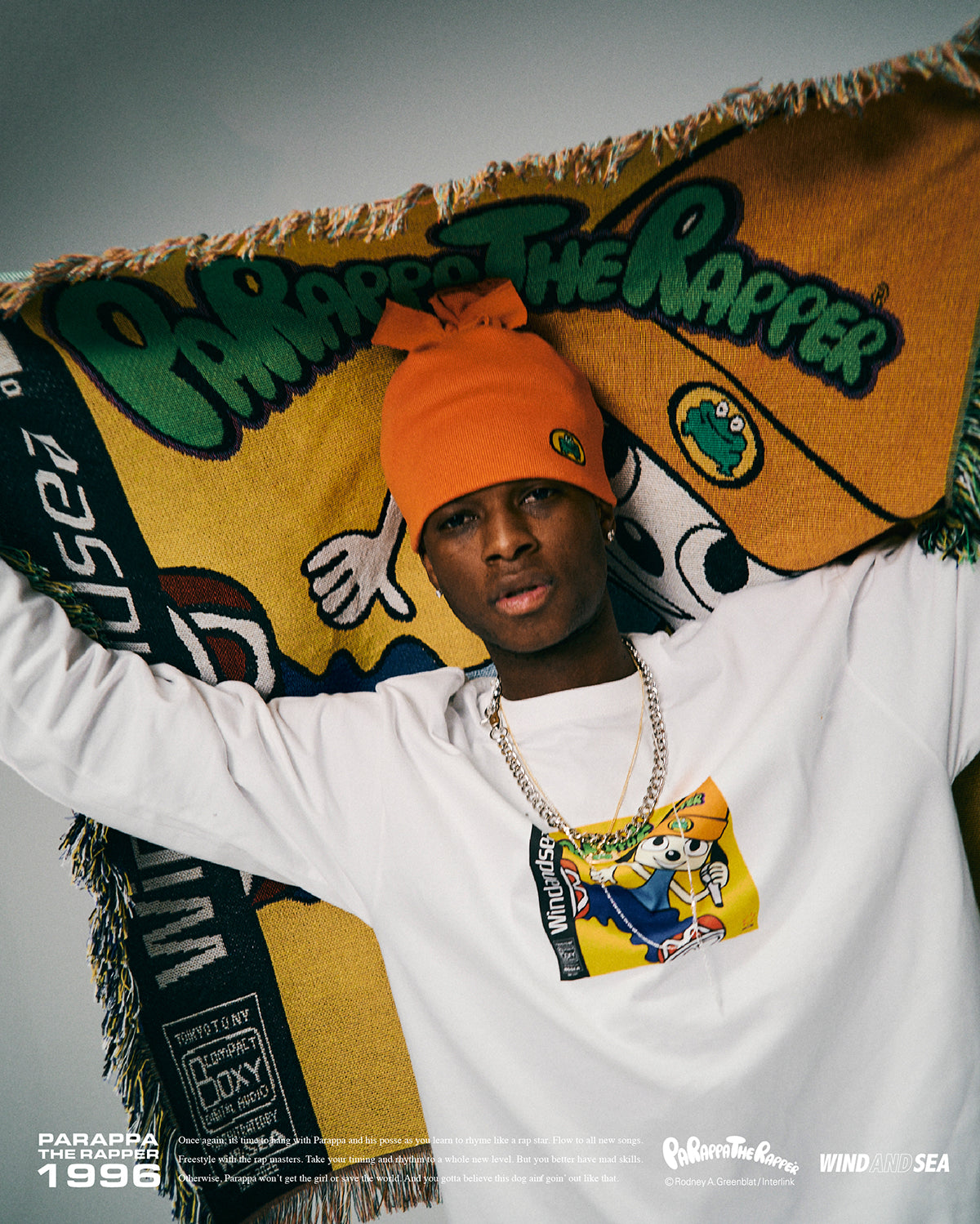 WINDANDSEA ブランケット PARAPPA x WDS BLANKET – WIND AND SEA