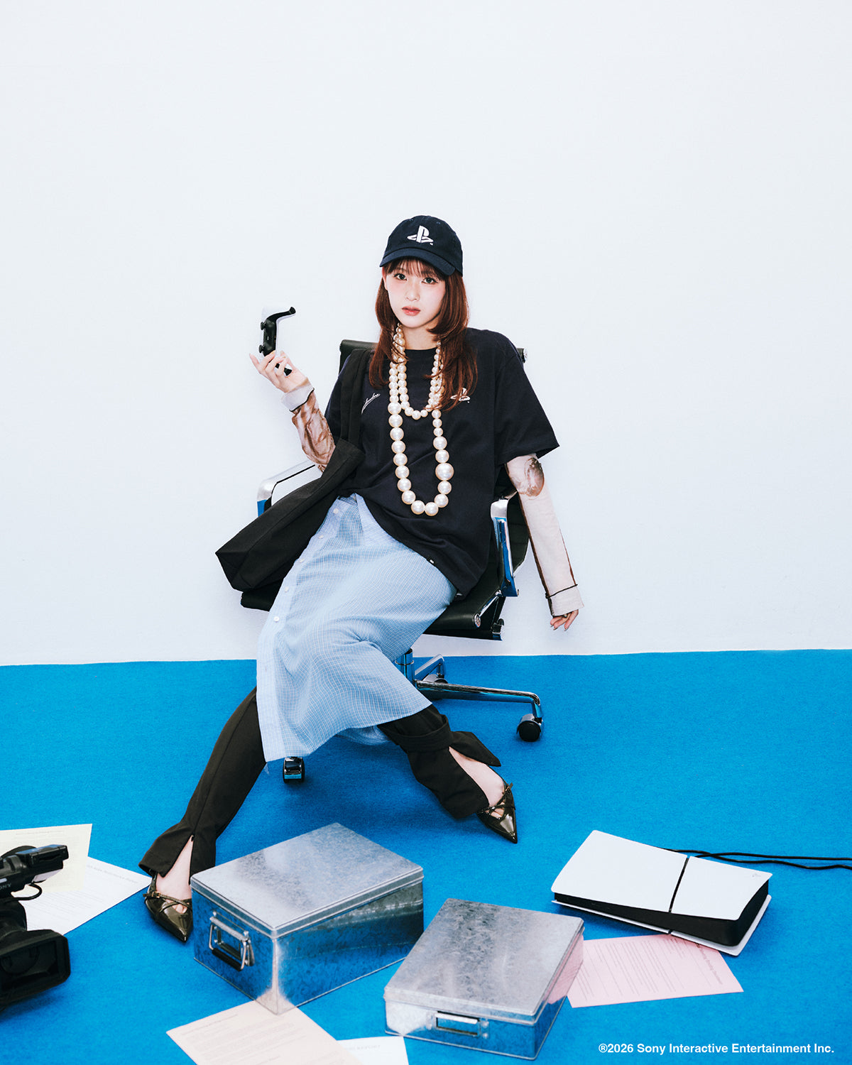 PLAYSTATION x WDS STITCH S/S TEE – WIND AND SEA