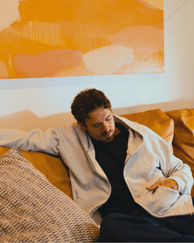 Cozy Zip Hooded Sweatshirt