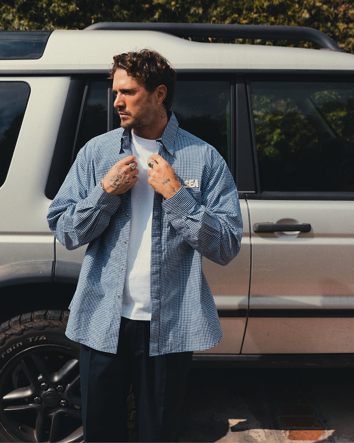 Cozy Gingham Check Shirt – WIND AND SEA