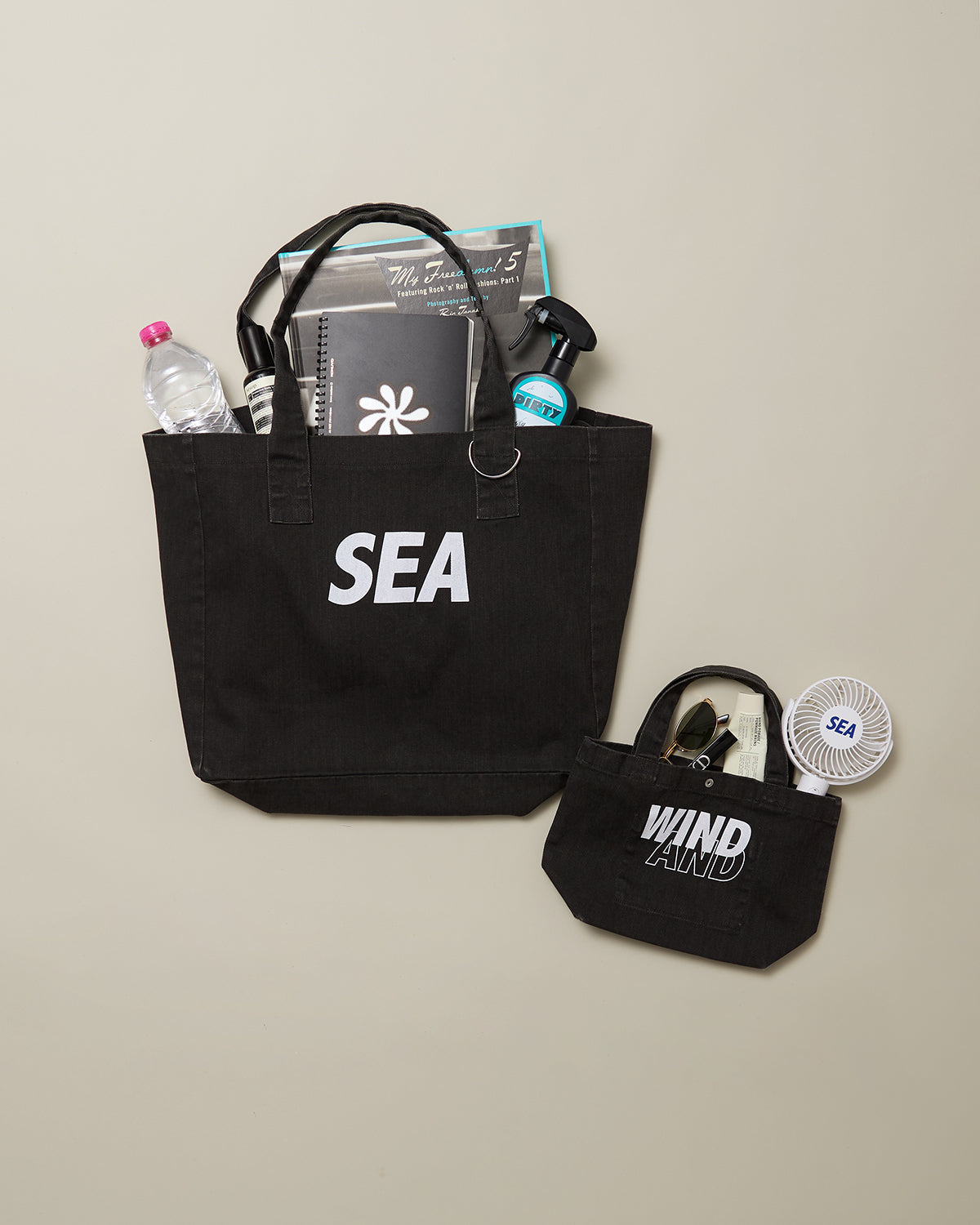 FADED TOTE BAG