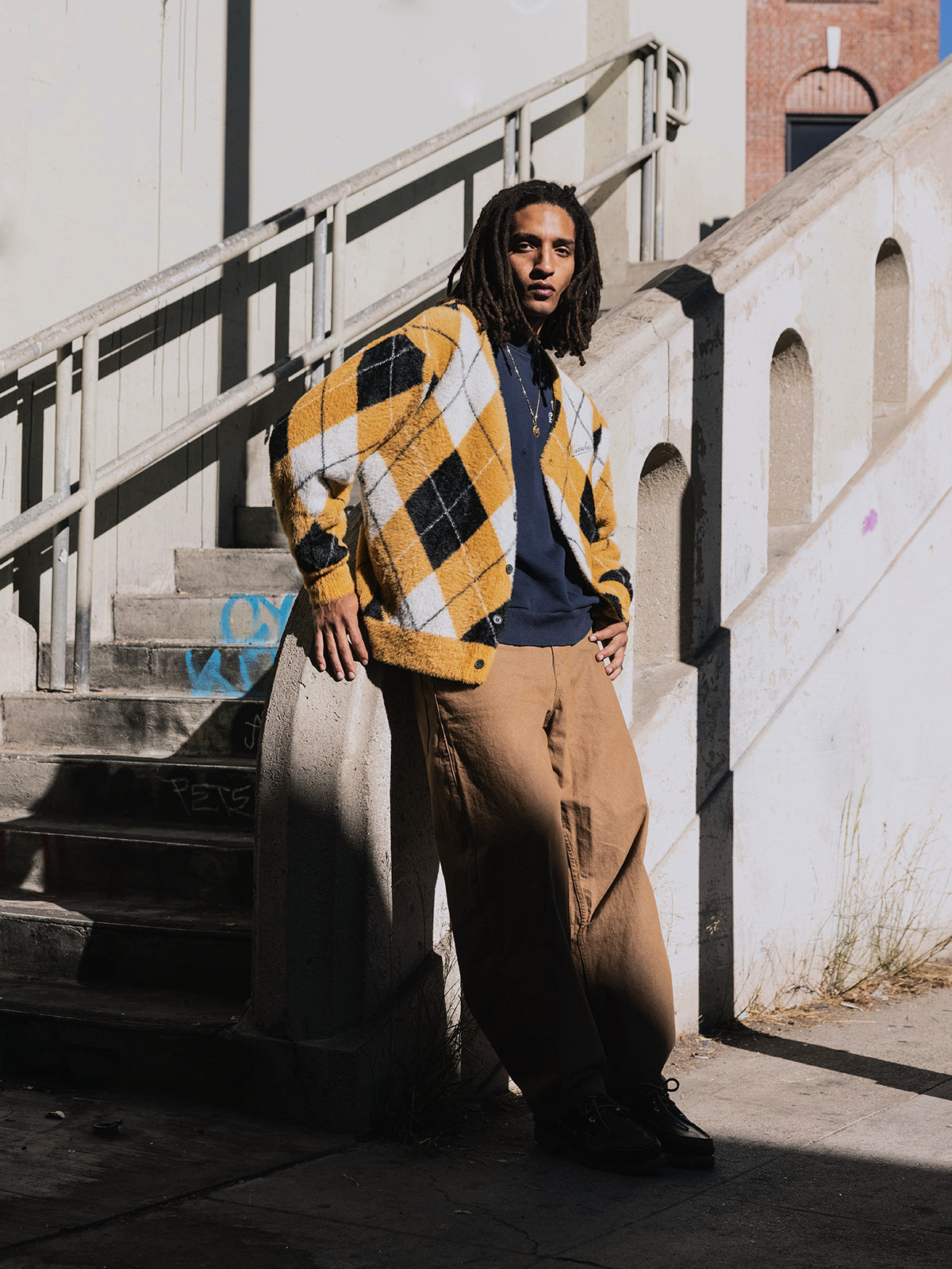 Shaggy Knit Cardigan – WIND AND SEA