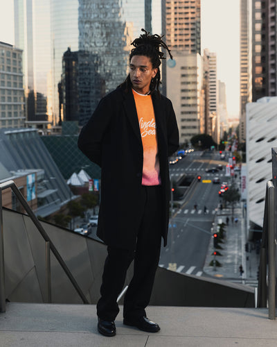 Jacquard Gradation Knit Sweater