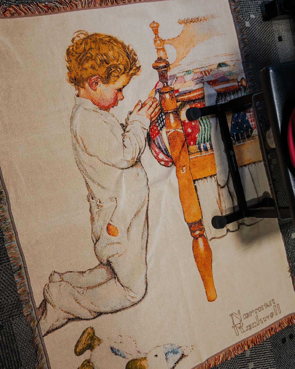 NORMAN ROCKWELL x WDS BLANKET