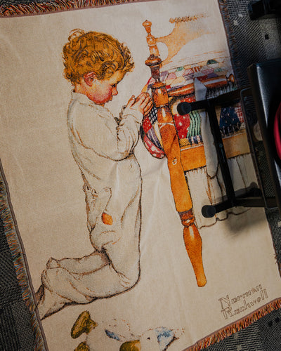 NORMAN ROCKWELL x WDS BLANKET