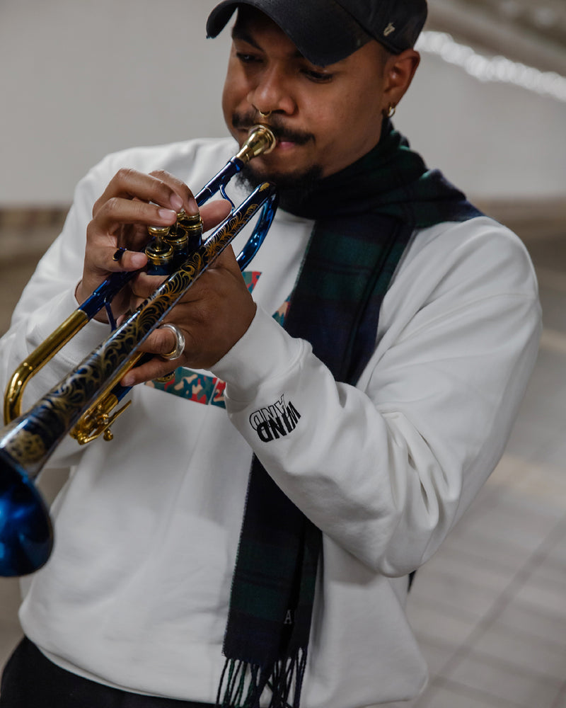 SEA CAMO CREWNECK SWEATSHIRT