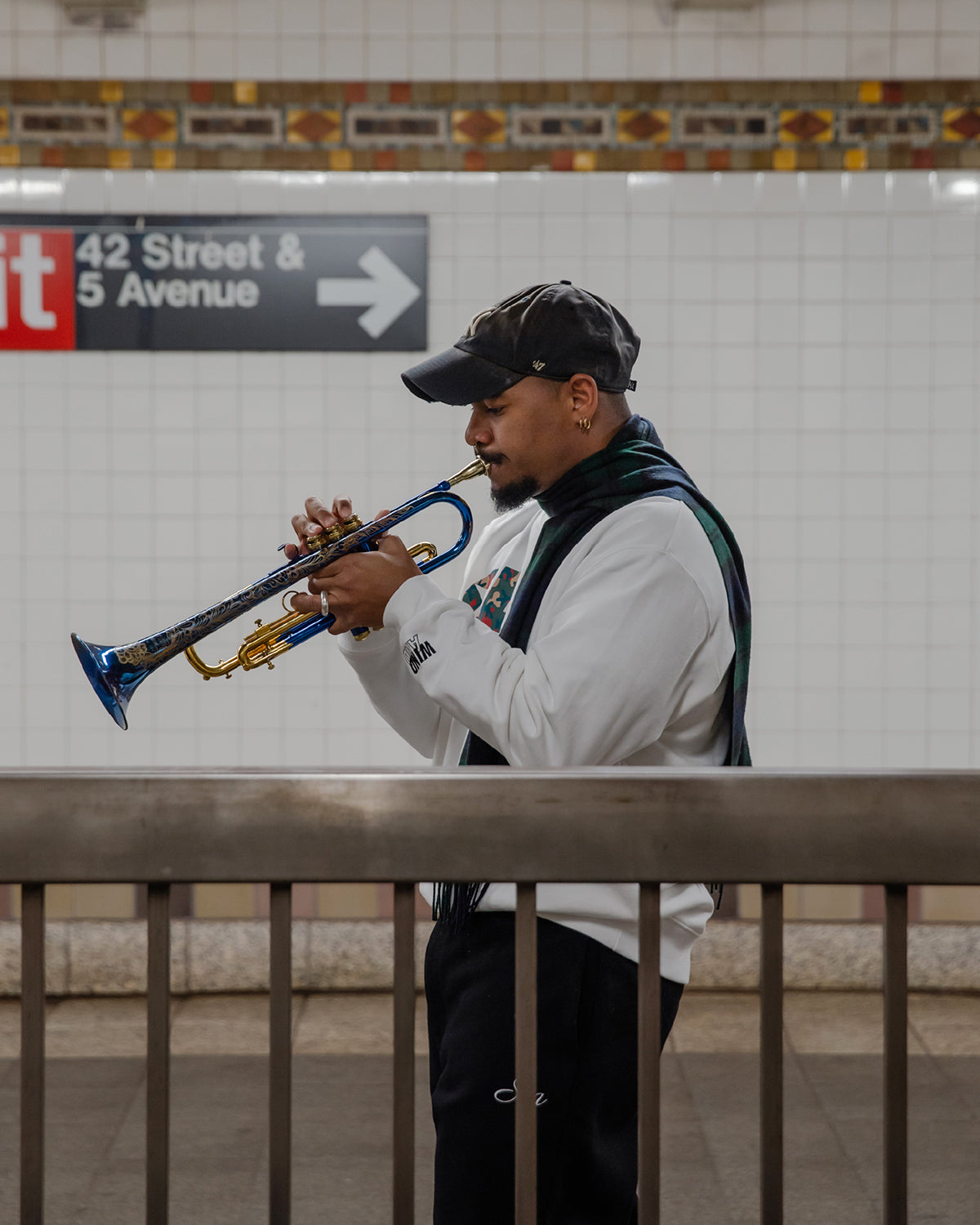 SEA CAMO CREWNECK SWEATSHIRT