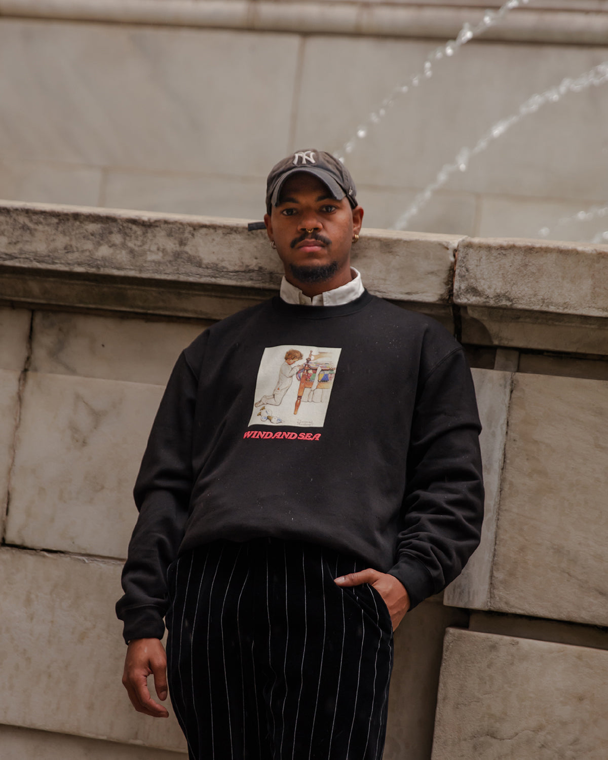 NORMAN ROCKWELL x WDS CREW NECK SWEATSHIRT