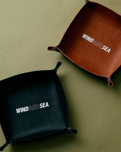 SEA LEATHER TRAY