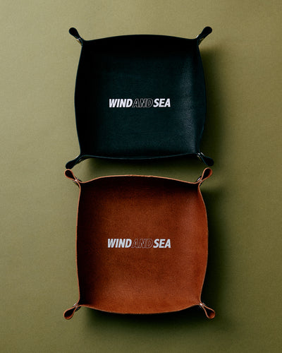 SEA LEATHER TRAY