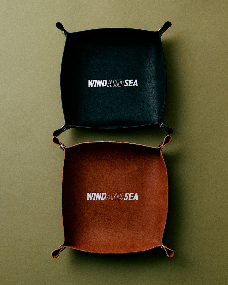 SEA LEATHER TRAY