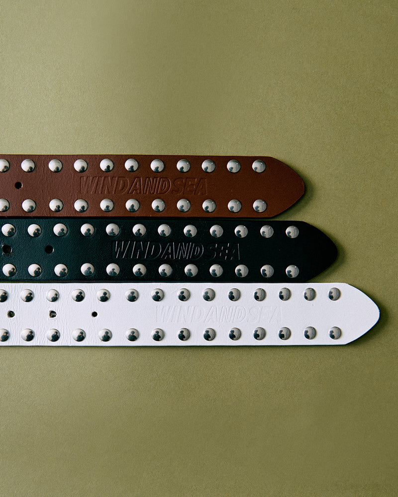 STUDS LEATHER BELT
