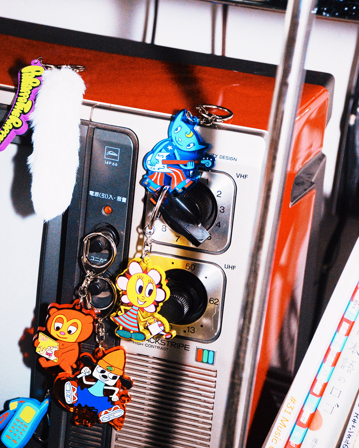 WIND AND SEA デッキ パラッパラッパー レアなキーホルダー付き PARAPPA x WDS KEYHOLDER – WIND AND SEA