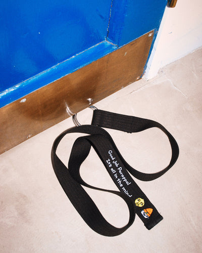 PARAPPA x WDS BLACK OBI BELT