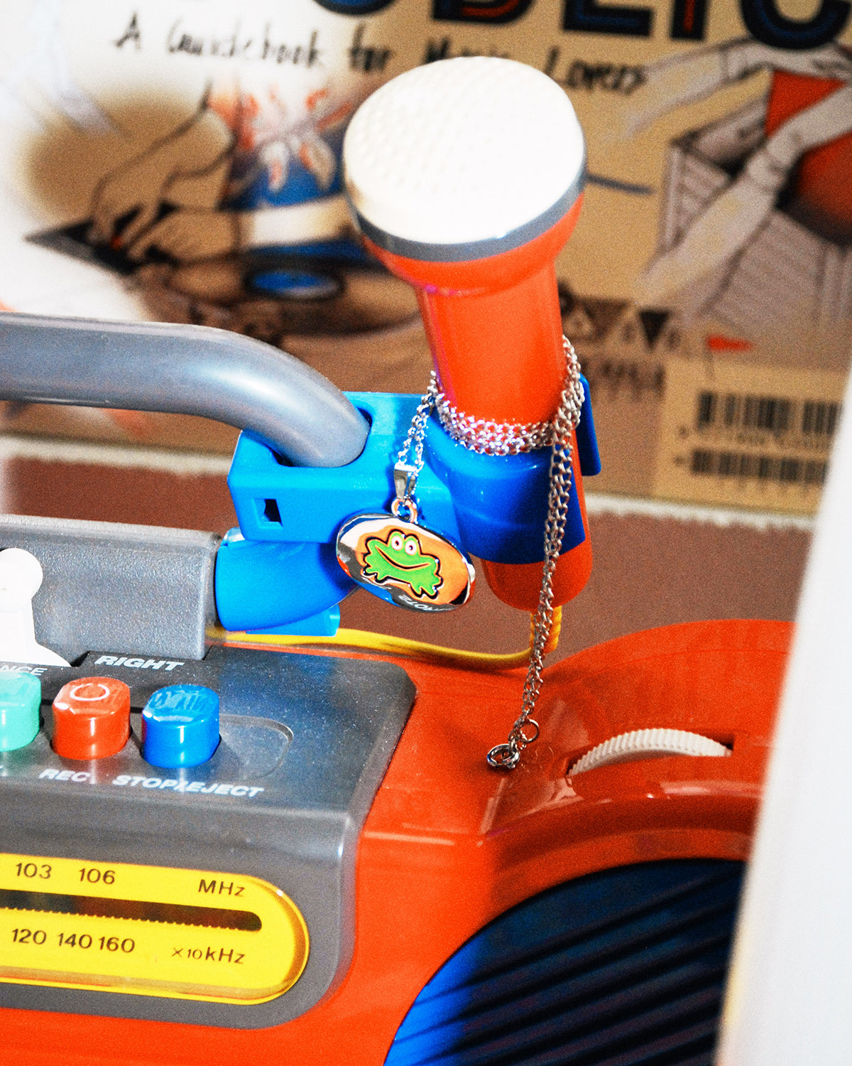PARAPPA x WDS SILVER NECKLACE – WIND AND SEA