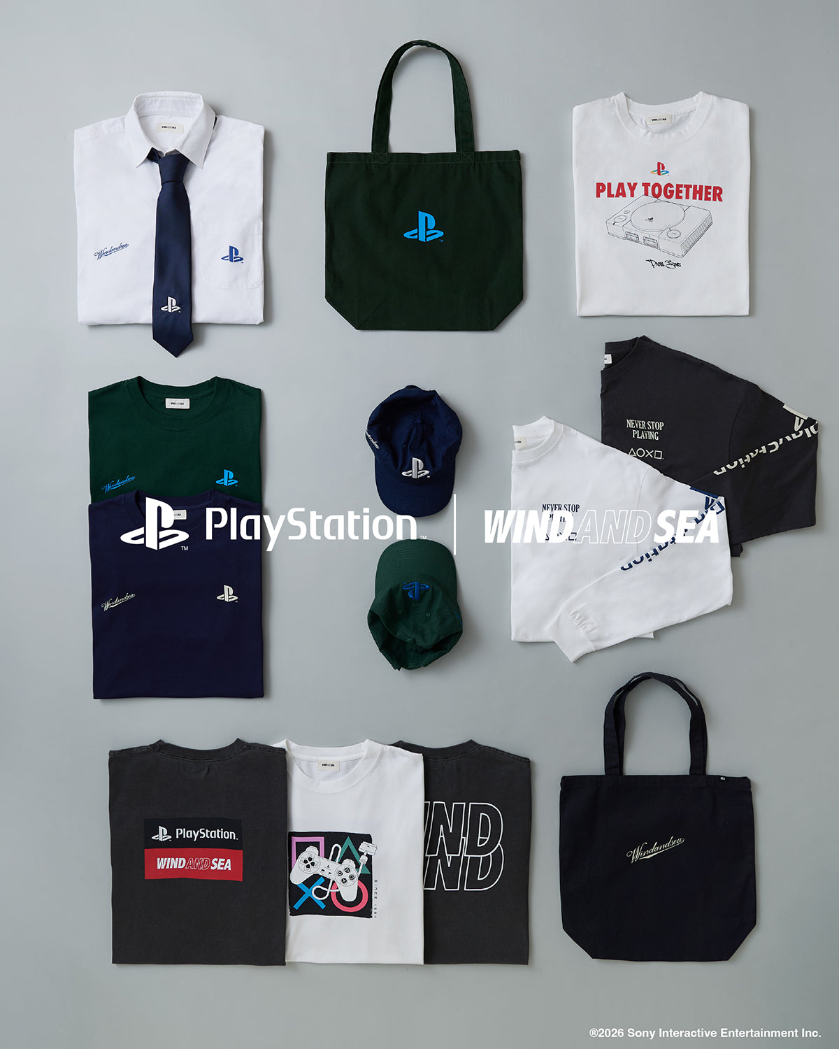 Playstation® × WIND AND SEA