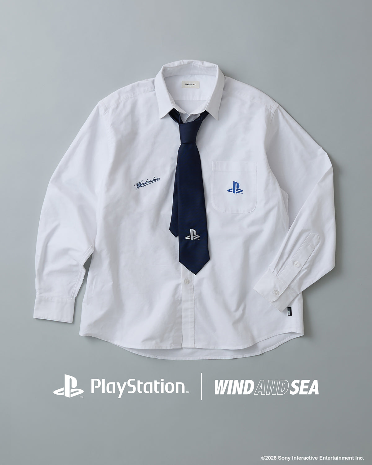 PLAYSTATION x WDS OX SHIRT – WIND AND SEA