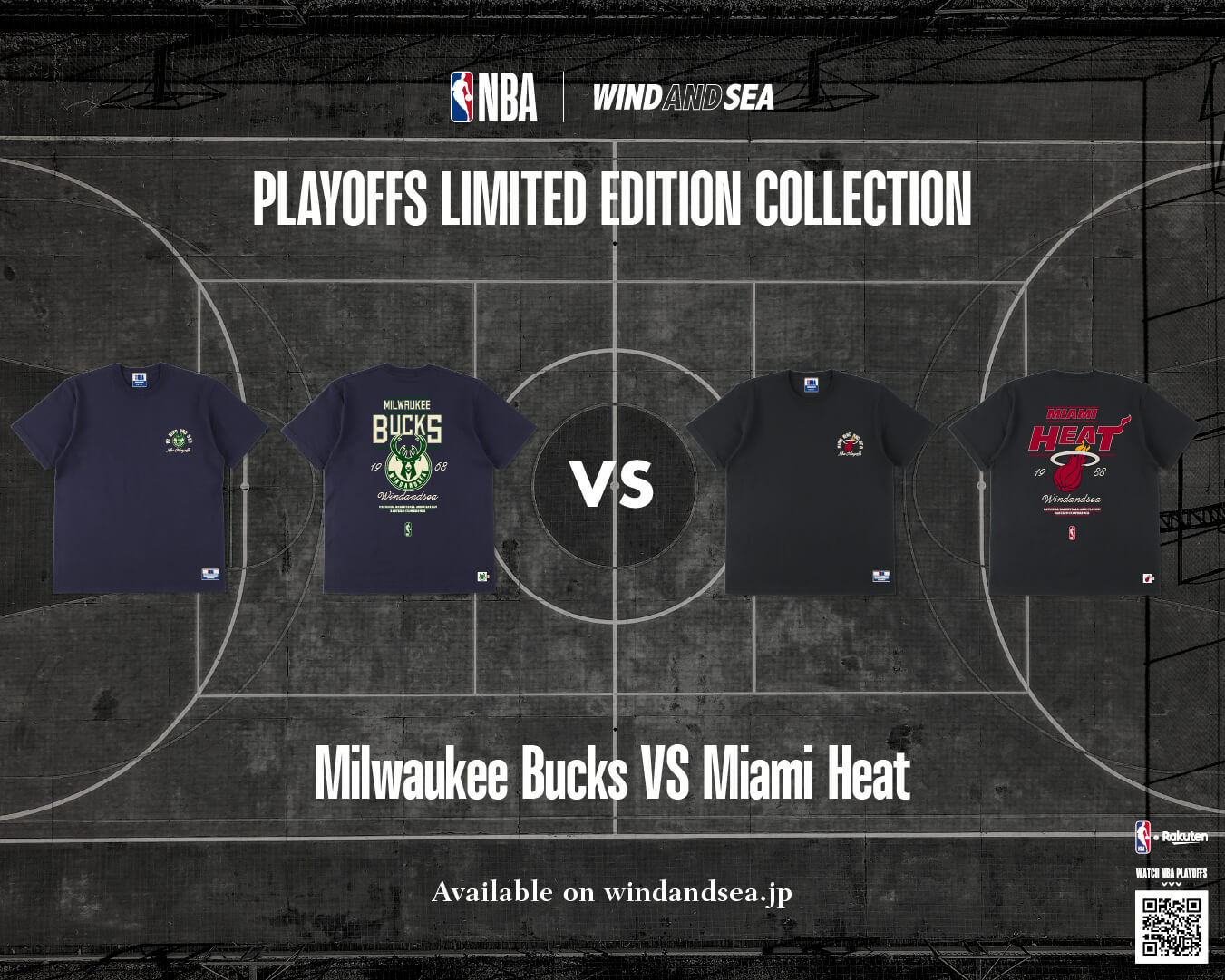 NBA 2023 PLAYOFFS LIMITED EDITION COLLECTION – WIND AND SEA