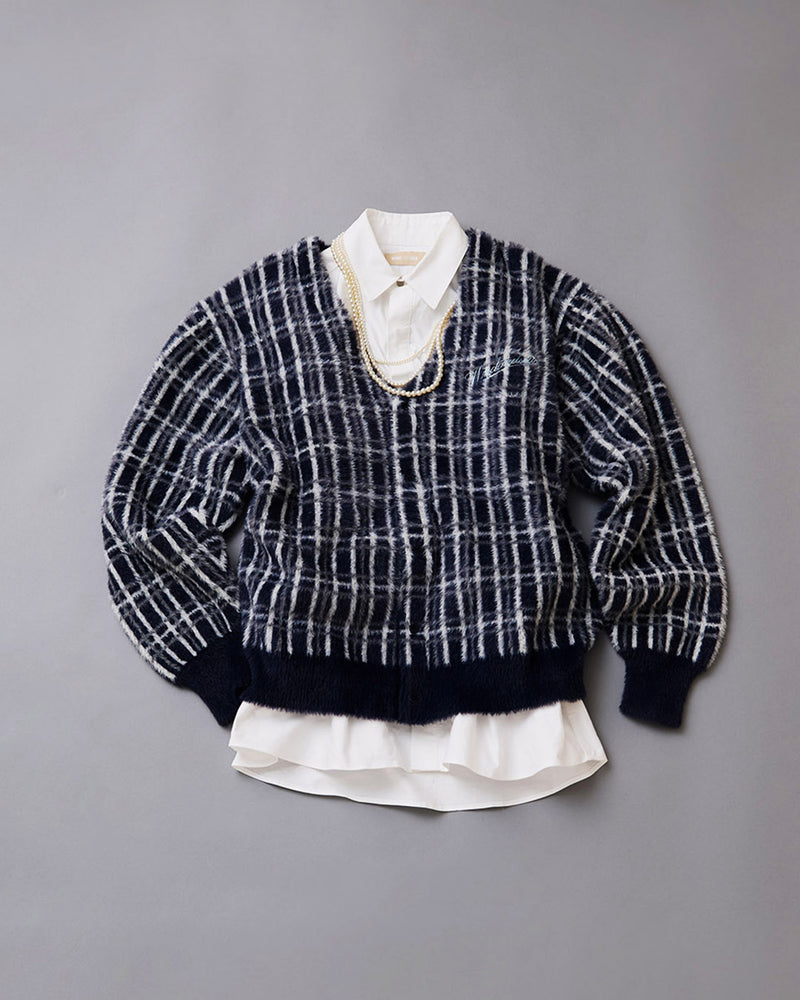 Shaggy Knit Cardigan